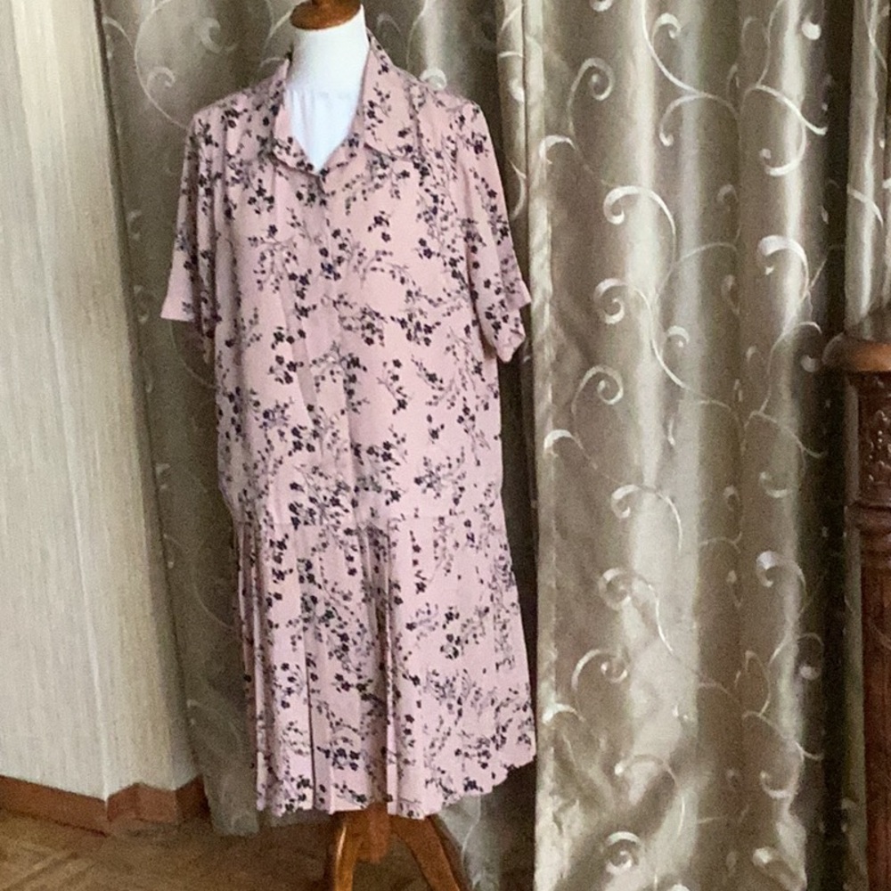 Floral Pink Dress